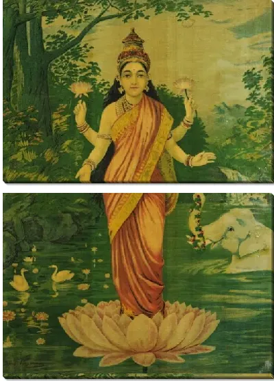 Картина Лакшми