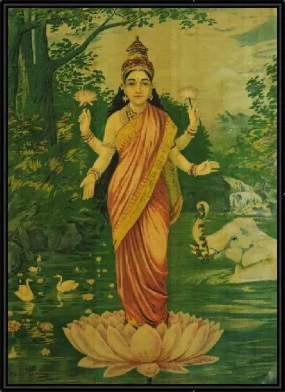 Картина Лакшми