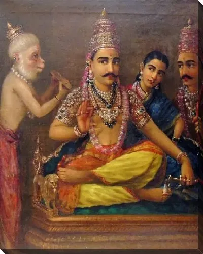 Картина Хануман дискурс