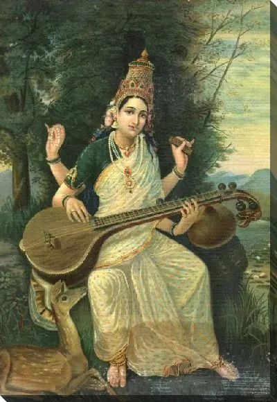 Картина Сарасвати Версия 2