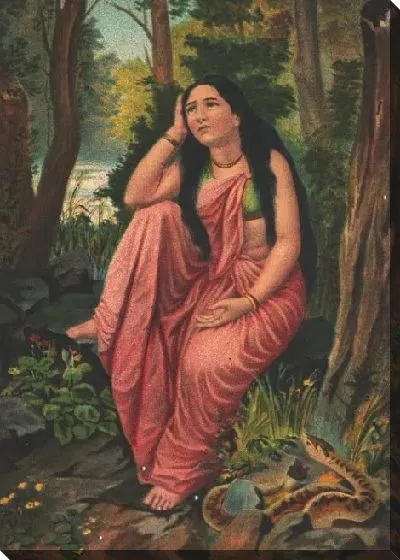 Картина Дамьянти Ванвас Открытка