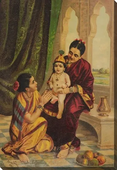 Картина Яшода Кришна