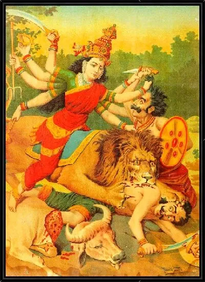 Картина Аштабхуджа Деви