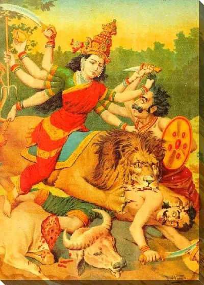 Картина Аштабхуджа Деви