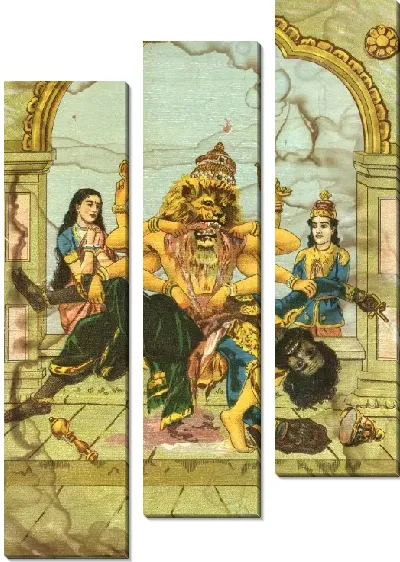 Картина Нарасимха аватар