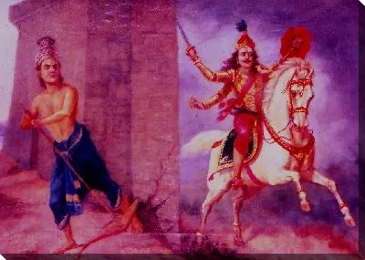 Картина Баларам и Калки Аватар