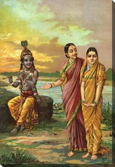 Картина Радхакришна Манини Радха