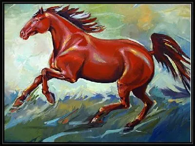 Картина Лошадь (Horse) №3