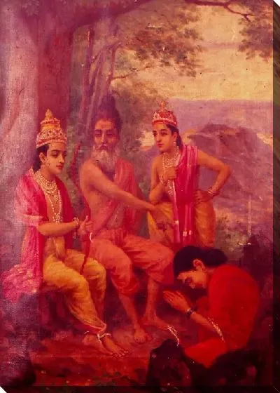 Картина Выпуск Ahalya Shape и выпуск Ahalya