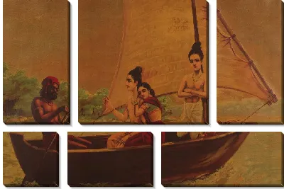 Картина Рам Ванвас из Рамы в изгнании