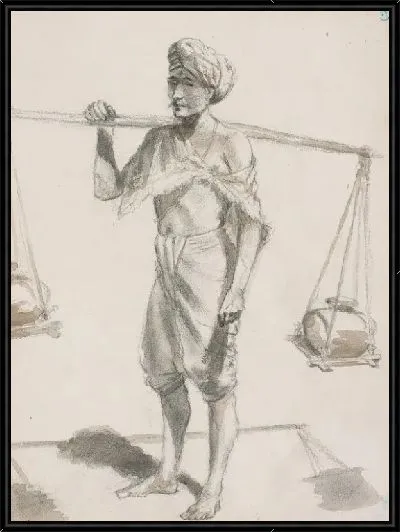 Картина Водовоз