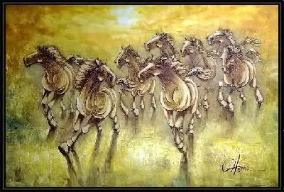 Картина Лошади (Horses) №3