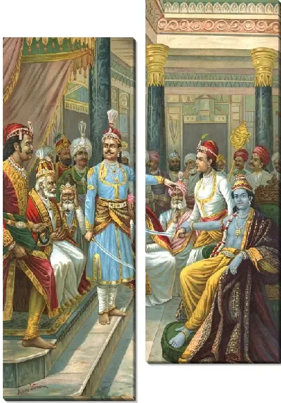Картина Кришна Шишти