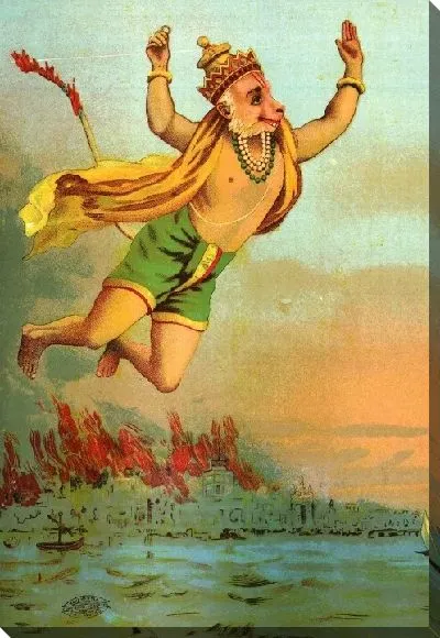 Картина Ланкадхан Хануман