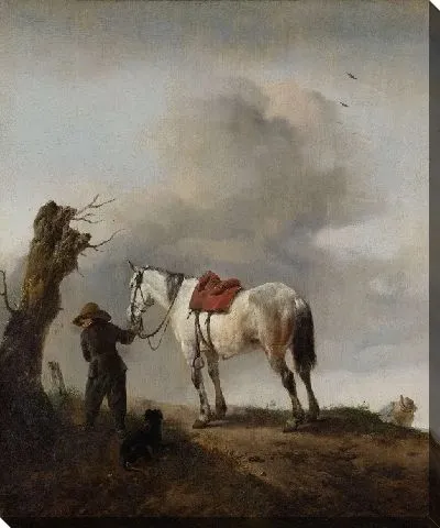 Картина Серая Лошадь