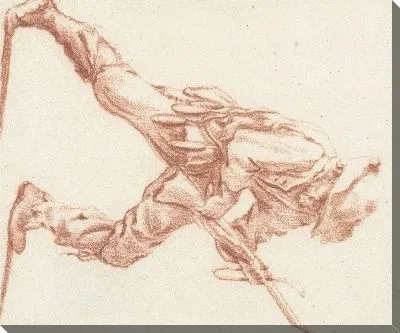 Картина Человек с пистолетом