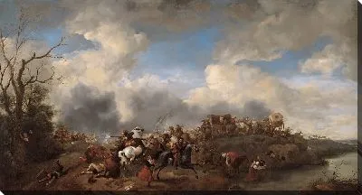 Картина Кавалерийская битва