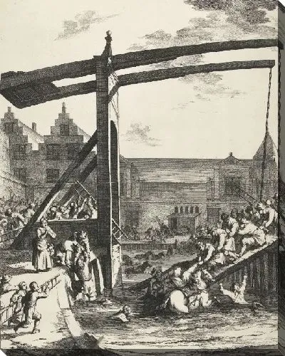 Картина Спасение графа Йохана Маурица после аварии на мосту Франекера, 1665