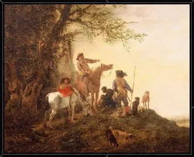 Охотники на отдыхе