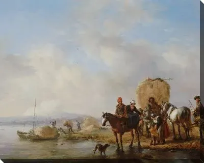 Картина Сено Вагон