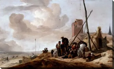 Картина Прибрежная сцена