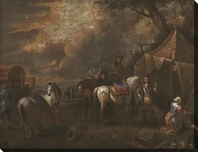 Картина бивак