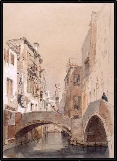 Картина Венецианский канал