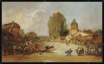 Геринг в деревне быков