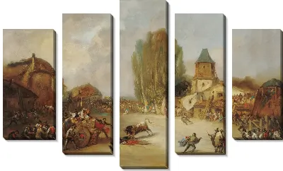 Геринг в деревне быков