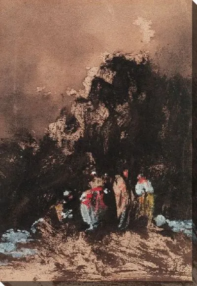 Картина Фигуры в пейзаже