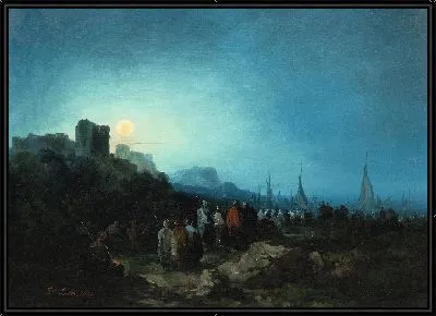 Мавританская сцена при лунном свете