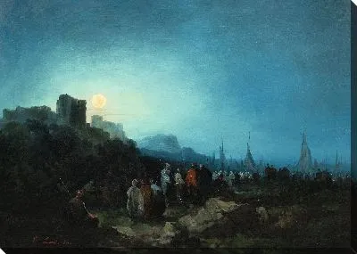 Мавританская сцена при лунном свете