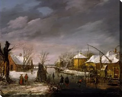 Картина Зимняя Сцена