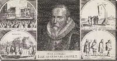 Картина Портрет Йохана ван Олденбарневельта в окружении четырех сцен