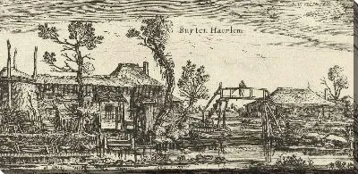 Картина Ферма на канале возле Харлема