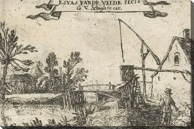 Картина Ферма у канала