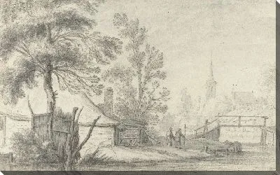 Картина Ферма на канале