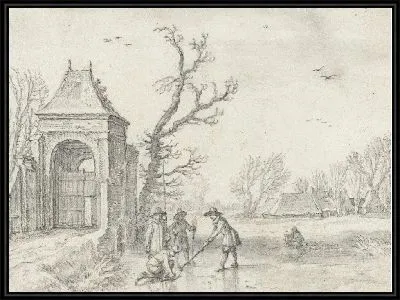 Картина Зимний пейзаж №38