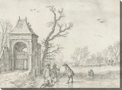 Картина Зимний пейзаж №38