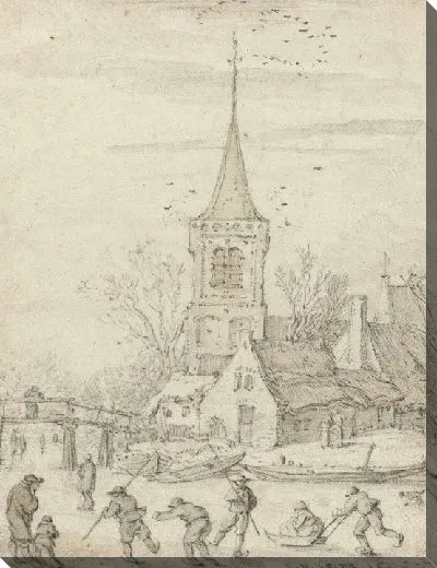 Картина январь