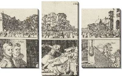 Картина Убийство Яна ван Вели, ювелира в Амстердаме, 1616 г.