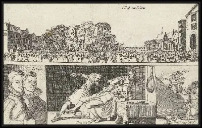 Картина Убийство Яна ван Вели, ювелира в Амстердаме, 1616 г.