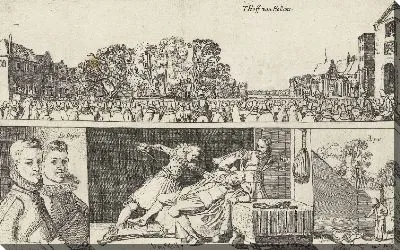 Картина Убийство Яна ван Вели, ювелира в Амстердаме, 1616 г.