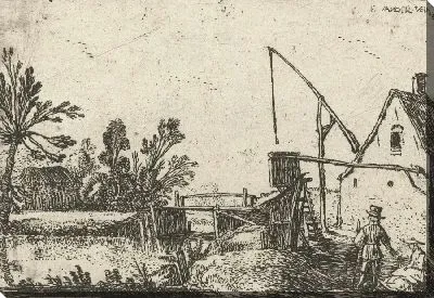 Картина Ферма у канала