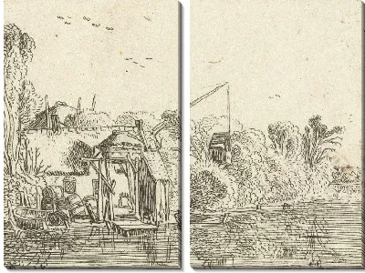 Пивоварня на берегу реки