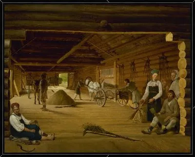 Молотильный сарай