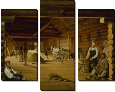 Молотильный сарай