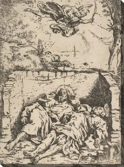 Картина Смерть святых апостолов Петра и Павла (святых апостолов Петра и Павла в гробнице)