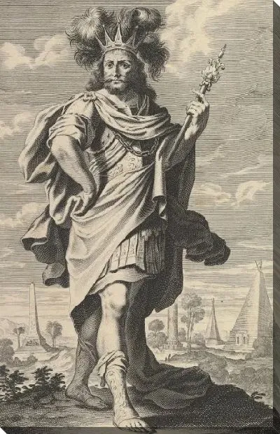 Картина фараон