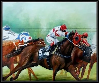Картина Скачки (Races) №6